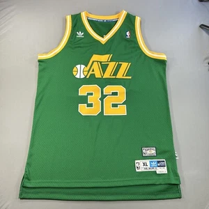 Camiseta Adidas Hardwood Classics Karl Malone Swingman 1985-1986 Talla XL Utah Jazz - Imagen 1 de 9