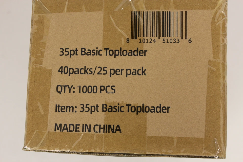 (1000) Estuche de carga superior básico de 35Pt de 3" x 4" Humongous Hoard Foto 1 de 1