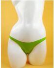 Women's Latex Rubber G-String Thong Briefs Panties Swimsuit 0.4mm