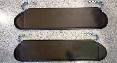 PAIR HUMVEE HMMWV HUMMER M998 M1038 M1123 SUN SHADE VISOR KIT - BLACK - Image 1 of 4