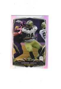 2014 Topps Chrome Refractors #41 Cameron Jordan  NEW ORLEANS  SAINTS - Picture 1 of 1