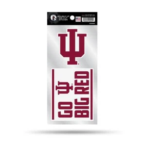 Indiana Hoosiers Double Up gestanztes Aufkleber-Set - Bild 1 von 1