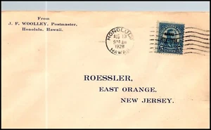Scott 648 5 Cents Roosevelt Hawaii Overprint FDC Planty 648-20 - Picture 1 of 2