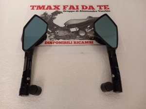 SPECCHI SPECCHIETTI MANUBRIO TMAX 560 2020 2021 2022 2023 2024 2025 2026 NERO - Imagen 1 de 5