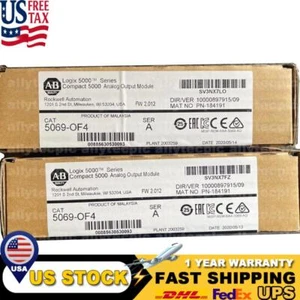 ~ Allen Bradley AB 5069-OF4 Compacto 5000 Logix Módulo de Salida Analógica EE. UU. Impuestos Gratuitos - Imagen 1 de 4