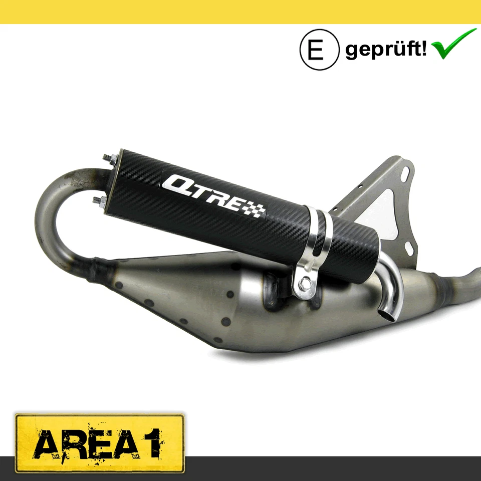 Escape Deportivo Tecnigas Next-R Aprilia Sr 50 ,Piaggio NRG / TPH (Carbon / - Imagen 1 de 1