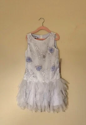 Biscotti : Dress for girl - Light Blue - Image 1 of 4