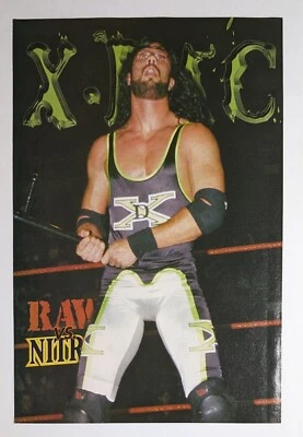 X-Pac & Steve Austin double-sided Wrestling Magazine page Pinup wcw WWF wwe - Image 1 of 2
