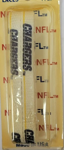 NFL San Diego Chargers 45" Shoe Laces - 1 Pair, NEW Cover