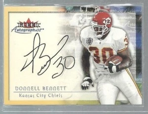  2000 Fleer Tradition Autographics #11 Donnell Bennett (ref42460) - Picture 1 of 1