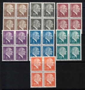 Turkey Scott 2065-73 Mint MNH Blocks of 4 - Picture 1 of 1