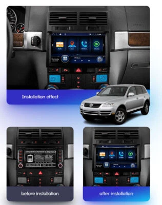 6+64GB Head Unit For VW Touareg 2002-2010 Android 13 Car Radio CarPlay GPS Navi - image 1 of 4