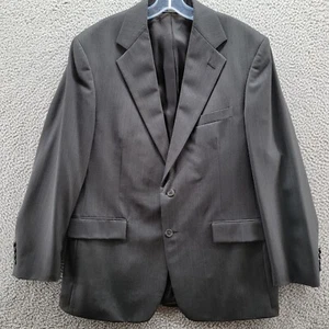 Vintage Polo Ralph Lauren Blazer Men's Wool 2 Button Sport Coat Gray Size 41 - Picture 1 of 12
