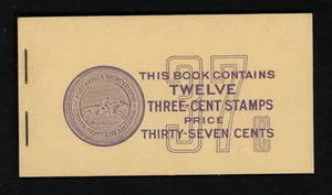 SCOTT 1035 BK104 BC9A 1954 3 CENT STATUE OF LIBERTY BOOKLET ISSUE MNH OG VF! - Picture 1 of 2