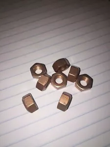 Exhaust Lock Nuts (8)- M8x1.25 Grade 10 Hardened Steel - Copper Plated - Bild 1 von 2