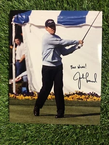 JUSTIN LEONARD GOLF OPEN CHAMPION 1997 HAND SIGNED AUTHENTIC 8x10 PHOTO COA - Picture 1 of 4
