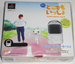 Doko Demo Issho Sony PlayStation 1 PS1 Game Sealed Unopened with Strap - Picture 1 of 2