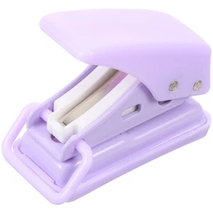 Hole Punch Hand Held Puncher Handheld Book Binding Materials Office Accessory - Picture 1 of 12