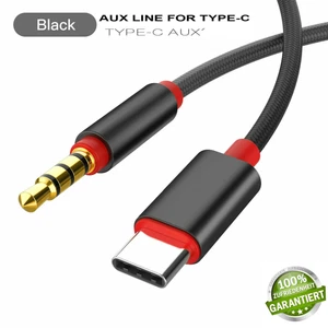 USB-C Aux Kabel 3,5 mm Klinkenkabel Audio Kopfhörer Adapter für Samsung iPhone - Bild 1 von 12