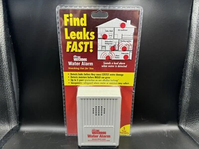 Watchdog Water Alarm Early Warning Leak Detector No Install Battery Powered NEW - Image 1 of 2