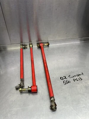 01 02 Oem Polaris 2001 Super Sport Edge 550 Radius Rod Tie Rids - Image 1 of 4