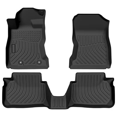 3D Floor Mats Liner Carpets For 2022-2025 Subaru WRX TPE Rubber All Weather - Imagem 1 de 4
