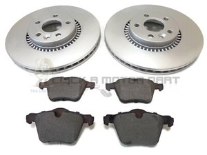 VOLVO XC70 2007-2016 FRONT 2 BRAKE DISCS AND PADS SET (CHECK DISC SIZE 316MM)