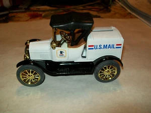 ERTL #9296 "US MAIL W/O Spare"1918 FORD RUNABOUT DIECAST BANK MIB - Picture 1 of 9