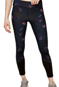 Damen Lole Parisia Ankle Leggings Mirtillo geblümte Ranken Größe Large - Bild 1 von 8