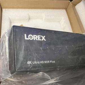 Lorex Fusion 4K 16-Kanal NVR mit 4TB HDD kabelgebunden Fusion WLAN N864A6B-Z - Bild 1 von 5