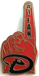 DBACKS Pins RETIRED Arizona Diamondbacks Pin #1 FAN MLB Collector Baseball Pin - Picture 1 of 4