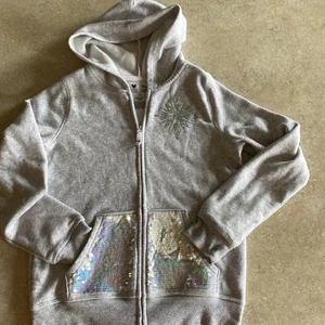 DISNEY Limited Edition Collection Jumping Beans Zip Up Hoodie Gray Sz 10 - Picture 1 of 7