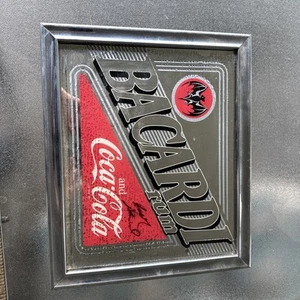 Bacardi Rum und Coca-Cola Bar Spiegel 16 Zoll - Bild 1 von 8