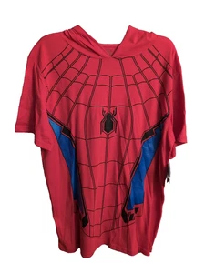 Spiderman Marvel Hombre Camiseta Capucha Máscara Halloween Nueva XL - Imagen 1 de 6