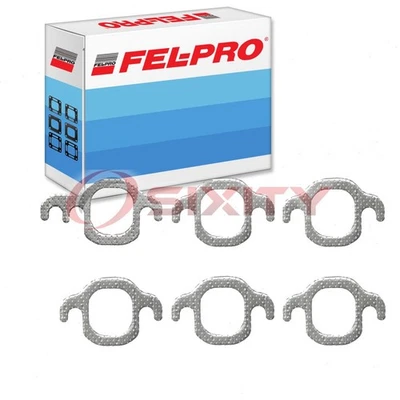 Fel-Pro Exhaust Manifold Gasket Set for 1990-1995 GMC P3500 4.3L V6 Gaskets gs - Image 1 of 4