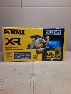 DeWalt 20v XR 6 1/2" Brushless Circular Saw Kit DCS565H1 - Image 1 of 4