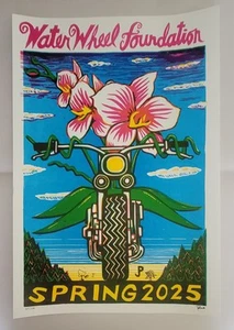 Waterwheel Foundation Poster with Doodles Pollock Spring Tour 2025 Phish XX/300 - Picture 1 of 2