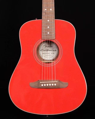 Fender California Standard Redondo Mini, Fiesta Rojo con Bolsa Foto 1 de 4