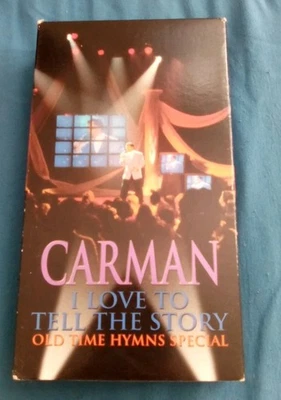 Carman: I Love to Tell the Story - Old Time Hymns Special (VHS 1999 TBN)  - Image 1 of 4