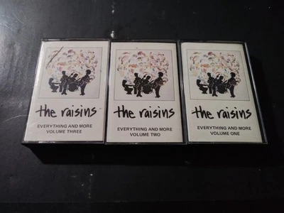 The Raisins – Everything And More VG++ Triple Cassette Set 1985 CINCINNATI RARE! - Image 1 of 4