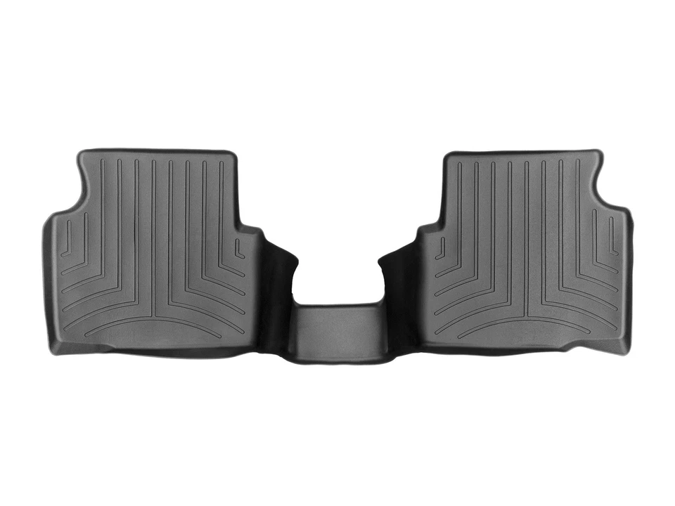 WeatherTech FloorLiner for 1992-1998 BMW 318i - 2nd Row, Black - Image 1 of 4