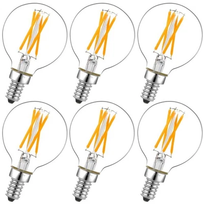 Dimmable g16.5 led Bulb e12 g16 1/2 led Candelabra Bulb 40w led Edison Bulb 2... - Image 1 of 4