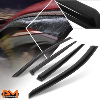 Para 17-22 Sportage Cinta-on Viseras Ventana Lateral Protector Solar Deflector de Lluvia 4 Piezas Foto 1 de 4