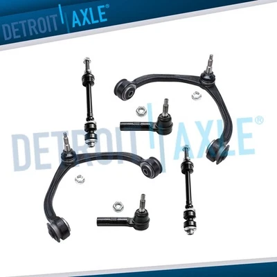 Brazos de control superiores delanteros barra estabilizadora Tierod para 05-10 Mitsubishi Raider Dodge Dakota Foto 1 de 4