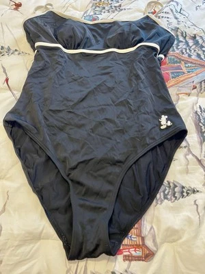 Authentic Walt Disney World Resort Women’s Large Black & White Bathing Suit - Image 1 of 4