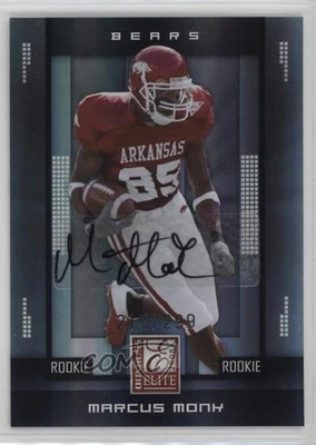 2008 Donruss Elite Rookie /299 Marcus Monk #179 Rookie Auto RC - Image 1 of 2