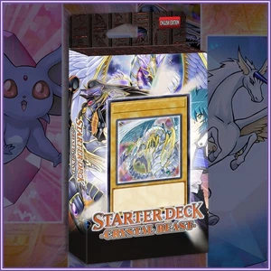 CRYSTAL BEAST STARTER DECK 44 | Jesse Rainbow Dragon Duelist Kingdom YuGiOh - Picture 1 of 2