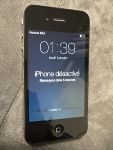 Apple iPhone 4 - Noir - Pour Pièce - Modèle A1332 IMEI 013266005310836 (702) - Photo 1 sur 6