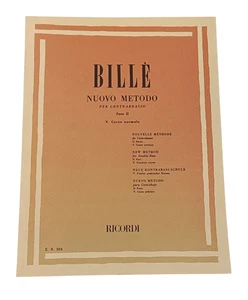 Bille Nuovo Metodo per Contrabbasso Parte 2 Volume V Corso Normale billè - Imagen 1 de 9