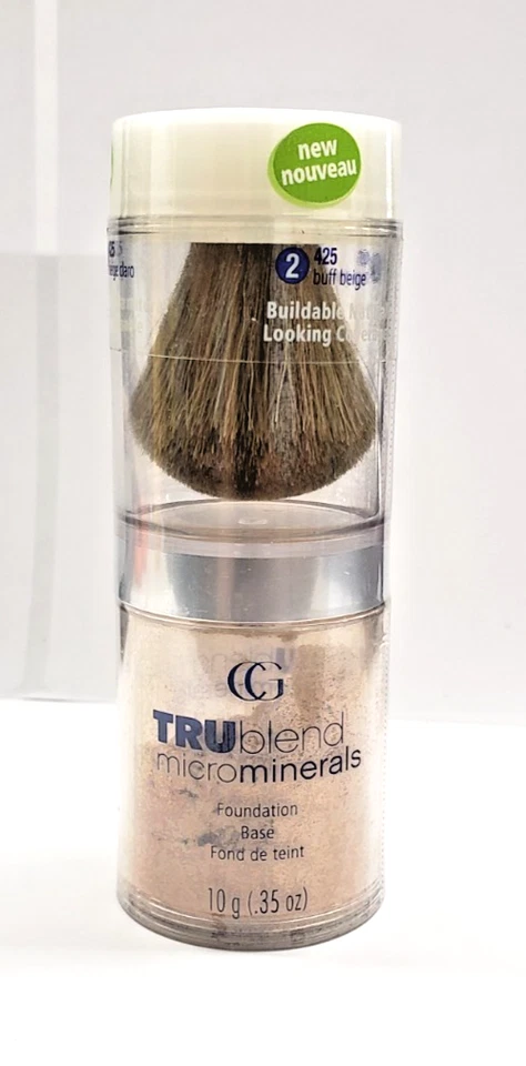 NEW Covergirl Trublend Microminerals Foundation-425 BUFF BEIGE - Image 1 of 1